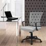 Furmax Office Mid Back Swivel Lumbar Support Desk, Computer Ergonomic Mesh Chair with Armrest (Gray)