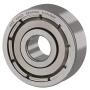 XiKe 10 Pcs 625ZZ Double Metal Seal Bearings 5x16x5mm, Pre-Lubricated and Stable Performance and Cost Effective, Deep Groove Ball Bearings.