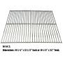 Direct Store Parts DS113 Solid Stainless Steel Cooking grids Replacement for Brinkmann, Charmglow, Turbo Gas Grills