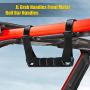 BORDAN Wrangler Grab Handles Front Metal Roll Bar Handles Kit for 2018-2020 Wrangler JL & Gladiator JT