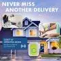SadoTech White Wireless Doorbell & Chime For Home - Model C - 1 Push-Button Ringer, 1 Sound Receiver - Battery Operated, Waterproof, Long Range, 52 Door Bell Sounds, 4 Volumes SadoTech White Wireless Doorbell & Chime For Home - Model C - 1 Push-Button Ringer, 1 Sound Receiver - Battery Operated, Waterproof, Long Range, 52 Door Bell Sounds, 4 Volumes