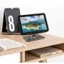 ezbnb Echo Show 8 Stand - Metal Adjustable Stand for Echo Show 8 - Aluminum Tilt + 360 Degree Swivel Holder for Echo Show 8
