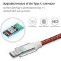 USB to USB C Cable (10ft), Fasgear 3 Pack Long Type C Cable Nylon Braided Fast Charging Compatible with Galaxy Note 8 9 S8/S9/S10/S10+, LG V20/G6 and More (Gold/Red/Purple)