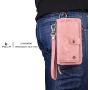 JAZ iPhone 8 / 7 Wallet Case - Zipper Purse Detachable Magnetic 14 Card Slots Wristlets Leather Wallet Case for Apple iPhone 8 / 7 / 6 / 6S