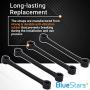 Ultra Durable WH1X2727 Washer Dampening Strap Replacement Part by Blue Stars – Exact Fit For GE & Hotpoint Washers – Replaces WH1X10046 AP2044899 PS271100 - PACK OF 4
