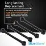 Ultra Durable WH1X2727 Washer Dampening Strap Replacement Part by Blue Stars – Exact Fit For GE & Hotpoint Washers – Replaces WH1X10046 AP2044899 PS271100 - PACK OF 4 Ultra Durable WH1X2727 Washer Dampening Strap Replacement Part by Blue Stars – Exact Fit For GE & Hotpoint Washers – Replaces WH1X10046 AP2044899 PS271100 - PACK OF 4
