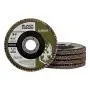 BHA Calcium Coated Flap Discs for Aluminum Type 27, 4.5'' x 7/8'' - 5 Pack (36 Grit)