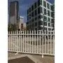 Zippity Outdoor Products ZP19026 Lightweight Portable Vinyl Picket Fence Kit w/Metal Base(42'' H x 92'' W), White