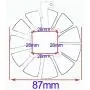 inRobert PLD09210S12HH Cooling Fan for ASUS Strix R9 390X 390 RX 480 RX 580 GTX 980 Ti 1060 1070 1080 Gaming Graphic Card (Fan-A(6pin))