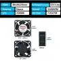 Wathai 40x40x20mm 40mm 12V 2Pin DC Burshless Cooling Fan Wathai 40x40x20mm 40mm 12V 2Pin DC Burshless Cooling Fan
