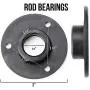 Brybelly Universal Rod Bearings for Standard Foosball Tables (Pack of 16)