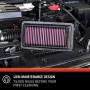 K&N Engine Air Filter: High Performance, Premium, Washable, Replacement Filter: Fits 2014-2019 Toyota Truck and SUV V6/V8 (Tundra, Tacoma, Sequoia), 33-5017