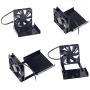 JXSZ 5.25'' Cooling Metal Fan Mount for CPU/Memory/Graphics Card Heatsink Bracket Desktop PC case