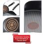 T-fal Signature Nonstick Dishwasher Safe Cookware Set, 12-Piece, Black