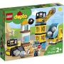 LEGO DUPLO Construction Wrecking Ball Demolition 10932 Exclusive Toy for Preschool Kids; Building and Imaginative Play with Construction Vehicles; Great for Toddler Development, New 2020 (56 Pieces)
