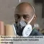 3M Half Facepiece Reusable Respirator 6200, Gases, Vapors, Dust, Paint, Cleaning, Grinding, Sawing, Sanding, Welding, Medium 3M Half Facepiece Reusable Respirator 6200, Gases, Vapors, Dust, Paint, Cleaning, Grinding, Sawing, Sanding, Welding, Medium