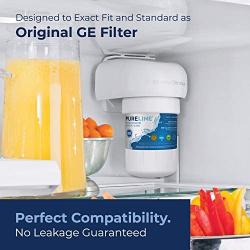 Pureline MWF Water Filter Replacement. Compatible with GE MWF, MWFP, MWFAP, MWFA, MWFINT, GWF, GWFA, HWF, HWFA, HDX FMG-1, Smartwater, WFC1201, GSE25GSHECSS, 197D6321P006 (3 Pack)