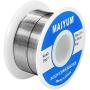 MAIYUM 63-37 Tin Lead Rosin Core Solder Wire for Electrical Soldering (0.8mm 50g)