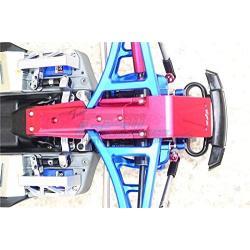 for Traxxas E-Revo 2.0 VXL Brushless (86086-4) Upgrade Parts Aluminum Front Skid Plate - 2Pc Set Green