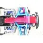 for Traxxas E-Revo 2.0 VXL Brushless (86086-4) Upgrade Parts Aluminum Front Skid Plate - 2Pc Set Green