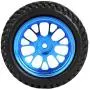 Drfeify RC Truck Wheel Rally Tire, Blue Metal RC Tires Wheel Rally Tyres Upgrade Parts for WL 1/18 A959 A979 A969 RC Crawler Car Drfeify RC Truck Wheel Rally Tire, Blue Metal RC Tires Wheel Rally Tyres Upgrade Parts for WL 1/18 A959 A979 A969 RC Crawler Car