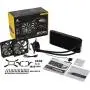 Corsair Hydro H100 x 240 mm Radiator Dual 120 mm PWM Fans Liquid CPU Cooler - Black