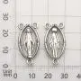 100g (60pcs) Antique Silver Cross Jesus Maria Our Lady Miraculous Centerpiece Crucifix Medal Charms Pendants for Crafting, Jewelry Findings Making Accessory For DIY Rosary Necklace Bracelet (M154) 100g (60pcs) Antique Silver Cross Jesus Maria Our Lady Miraculous Centerpiece Crucifix Medal Charms Pendants for Crafting, Jewelry Findings Making Accessory For DIY Rosary Necklace Bracelet (M154)