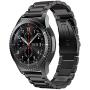 Gear S3 Frontier Band XL/Large, Oitom Premium Solid Stainless Steel Watch Bands Link Bracelet Strap for Samsung Gear S3 Classic Gear S3 Frontier Galaxy Watch 46mm Smart Watch Fitness Black