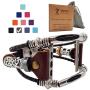 Smatiful Sparkling Leatherbands with Box Case for Men, Adjustable Cuff Accessories Smart Watch Sport Wrist Band for Apple Watch 38mm & 40mm , Brown,Special Edition