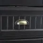 Crosley Furniture Seaside Kitchen Pantry Cabinet - Distressed Black Crosley Furniture Seaside Kitchen Pantry Cabinet - Distressed Black