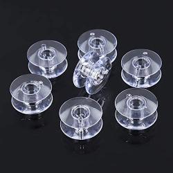 Smat H 20 pcs Class 66 Plastic Bobbins fit for Singer Sewing Machine (172336) - (172222P)