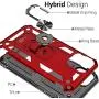 CoverON Metal Ring Holder Kickstand Resistor Series for iPhone 11 Pro Max Case (2019), Red