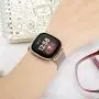 KOREDA Compatible with Fitbit Versa 3/Fitbit Sense Bands Sets for Women Men, Stainless Steel Metal Band + Mesh Loop Replacement Bracelet Wristband for Fitbit Versa 3/Sense Smartwatch (Champaign Gold) KOREDA Compatible with Fitbit Versa 3/Fitbit Sense Bands Sets for Women Men, Stainless Steel Metal Band + Mesh Loop Replacement Bracelet Wristband for Fitbit Versa 3/Sense Smartwatch (Champaign Gold)