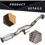 YITAMOTOR Catalytic Converter for 2002, 2003, 2004, 2005 & 2006 Nissan Altima 2.5 L with Exhaust Manifold Converter (EPA Compliant)