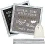 Gelibo Double Sided Letter Board with 750 Precut White & Gold Letters,Months & Days & Extra Cursive Words, Wall & Tabletop Display, Letters Organizer Box (Cyan Rustic 10x10) Gelibo Double Sided Letter Board with 750 Precut White & Gold Letters,Months & Days & Extra Cursive Words, Wall & Tabletop Display, Letters Organizer Box (Cyan Rustic 10x10)