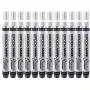 12 Pc Set White Brockmark Slimline Industrial Paint Markers Opaque Gloss Pen Metal Wood Plastic Glass for Auto Construction Arts Home 12 Pc Set White Brockmark Slimline Industrial Paint Markers Opaque Gloss Pen Metal Wood Plastic Glass for Auto Construction Arts Home