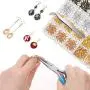 Earring Hooks for Jewelry Making, Shynek 2500Pcs Earring Making Supplies kit with Earring Hooks, Open Jump Rings, Earring Backs for Jewelry Making and Repair Earring Hooks for Jewelry Making, Shynek 2500Pcs Earring Making Supplies kit with Earring Hooks, Open Jump Rings, Earring Backs for Jewelry Making and Repair