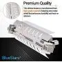 [NEW UPGRADED] WR51X10055 Defrost Heater Enhanced Durability with METAL SHIELD Replacement Part by Blue Stars - Exact Fit For GE & Kenmore Refrigerators - Replaces AP3183311 914088 AH303781 EA303781