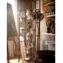 Vertical Metal Plant Stand 13 Tiers Display Plants Indoor or Outdoors on a Balcony Patio Garden or Use as a Room Divider or Vertical Garden Inside Your Home or Great for Urban Gardening (Dark Gray)