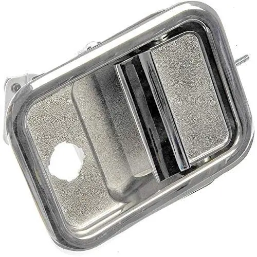 APDTY 8716316 Exterior Door Handle All Metal Design With Chrome Fits Front Left 1991-1996 Freightliner FLD 120 1995-1995 FLD 112 2003-2007 Classic Cab (Replaces A18-35381-000)