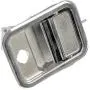 APDTY 8716316 Exterior Door Handle All Metal Design With Chrome Fits Front Left 1991-1996 Freightliner FLD 120 1995-1995 FLD 112 2003-2007 Classic Cab (Replaces A18-35381-000)