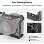 SMALLRIG Camera Cage Kit Professional Kit for Sony Alpha 7S III / A7S III / A7S3 with HDMI Cable Clamp and Wooden Side Handle - 3008