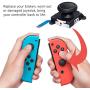 UOWGA Joycon Joystick Replacement, 2 Pack Switch Analog Thumbstick for Nintendo Switch, Joy Con Controller Repair Kit Include Metel Lock Buckles, Screwdrivers, Thumb Stick Caps and Pry Tools