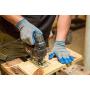 G & F Products - 3100L-DZ-Parent 12 Pairs Large Rubber Latex Double Coated Work Gloves for Construction, gardening gloves, heavy duty Cotton Blend Blue
