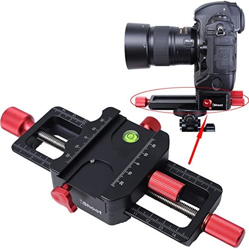 iShoot Universal All Metal 150mm Macro Focusing Rail Slider Close-up Shooting Head Camera Support Bracket Holder With Arca-Swiss Fit Clamp and Quick Release Plate in Bottom for Tripod Ballhead iShoot Universal All Metal 150mm Macro Focusing Rail Slider Close-up Shooting Head Camera Support Bracket Holder With Arca-Swiss Fit Clamp and Quick Release Plate in Bottom for Tripod Ballhead
