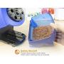 Bostitch QuietSharp 6 Heavy Duty Classroom Electric Pencil Sharpener, 6-Holes, Blue (EPS10HC)