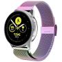 Solob 20mm Metal Band Compatible for Samsung Galaxy Watch 42mm/Active 2 40mm 44mm/Samsung Galaxy Watch 3 41mm/Gear Sport/Garmin Vivoactive 3 Stainless Steel Strap Quick Release Replacement Bands