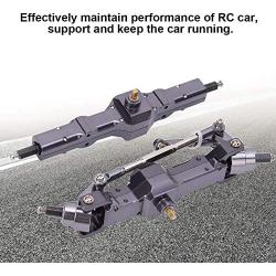 Tbest Front Rear Axle, Metal Front and Rear Axle Front Rear Axle RC Car Accessory Parts