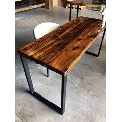 UMBUZÖ Solid Reclaimed Wood Desk (Glossy)