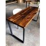 UMBUZÖ Solid Reclaimed Wood Desk (Glossy)